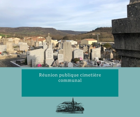 Réunion publique cimetière communal