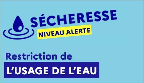 Mesures de restriction de l'usage de l'eau