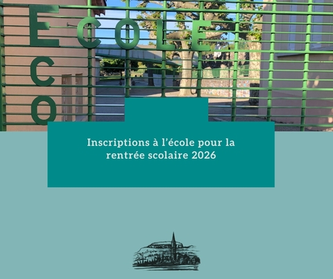 Rentrée scolaire 2026