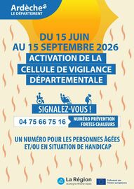 Prévention fortes chaleurs