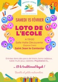 Affiche loto saint jean le centenier 2025