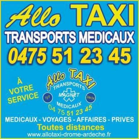 Allo Taxi Saint Jean le Centenier