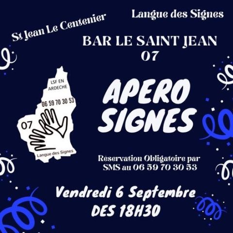 apero signe saint jean le centenier