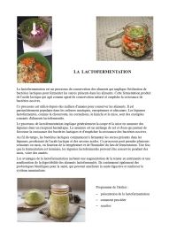 atelier LACTOFERMENTATION plantes et cie saint jean le centenier