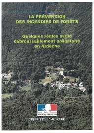 Quelques règles sur le débroussaillement en Ardèche