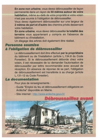 Débroussaillement