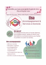 Elsa Accompagnement & Services à Domicile