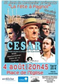 Fête à Pagnol César Saint Jean le Centenier aout 2023