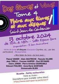 La Foire aux Livres : des livres et vous Tome III saint jean le centenier