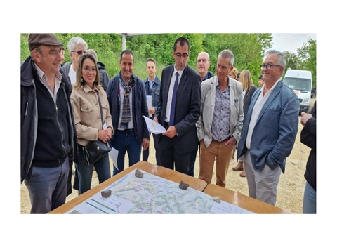 La Via Ardèche entre Le Teil et Alba-la-Romaine prend forme