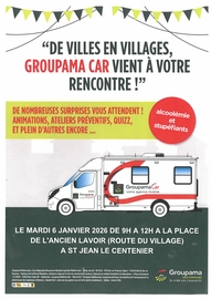 De villes en village groupama car vient à votre rencontre !