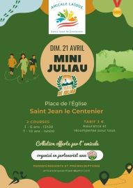 Mini Juliau - course enfant saint jean le centenier amicale laique ecole