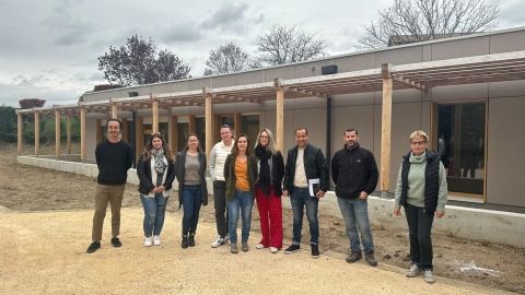 Nouvelle cantine scolaire ecole saint jean le centenier