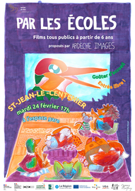 "Par les écoles" films tous publics proposés par Ardèche Images