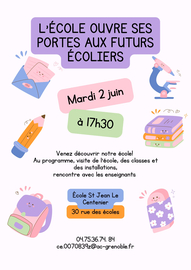 Portes ouvertes à l'école