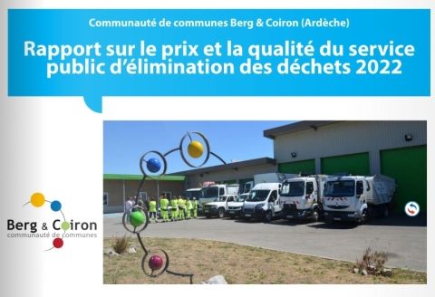 Rapport sur le prix et la qualité du service public d'élimination des déchets