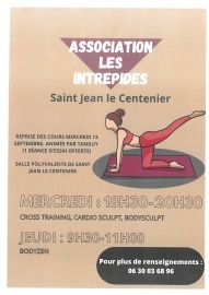Association Les Intrépides - Reprise des cours