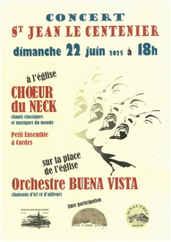 Concert St Jean-le-Centenier