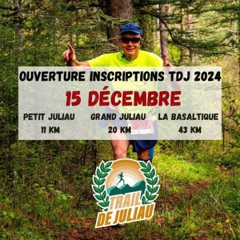 Inscription Trail de Juliau