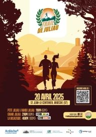 trail de Juliau Saint Jean le centenier Ardeche