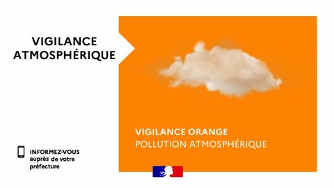 Vigilance Orange pollution de l'air