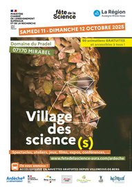 Fête de la Science au domaine du Pradel